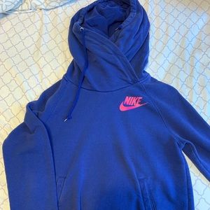 Nike cowl neck hoodie